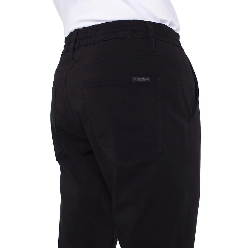 Jogging "Super Stretch " Dark Black pour hommes