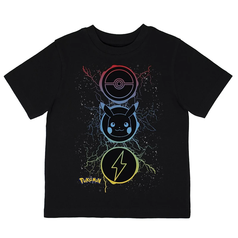 Pokemon Boy's Short Sleeve T-Shirt