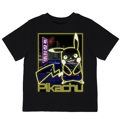 Pokemon T-shirt à manches courtes pour garçon