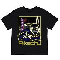 Pokemon T-shirt à manches courtes pour garçon