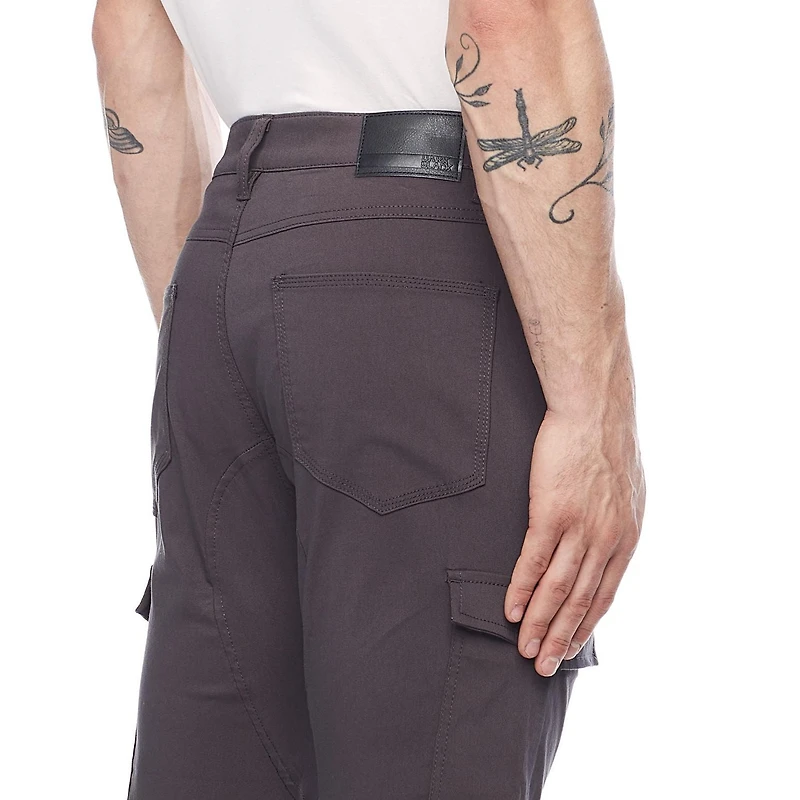 Dark Black Men's Comfort Stretch  Cargo Pant