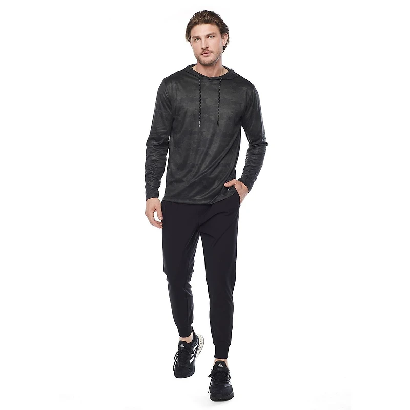 Dark Black Comfort Tech Short