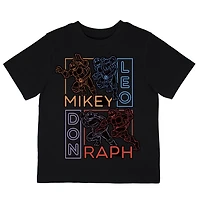 Teenage Mutant Ninja Turtles T-shirt à manches courtes pour garçon