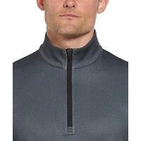 Ben Hogan Men's Mini Heather Geo Print Quarter Zip Golf Sweater, Ben Hogan Men's Golf Sweater