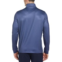 Ben Hogan Pull de golf à fermeture éclair sur un quart pour homme Mini Heather Geo Print