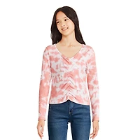 Justice Girls' Cinched Rib Top, Sizes XS-XL