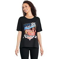 T-shirt Cars Disney Pixar pour femmes Tailles TP–TG