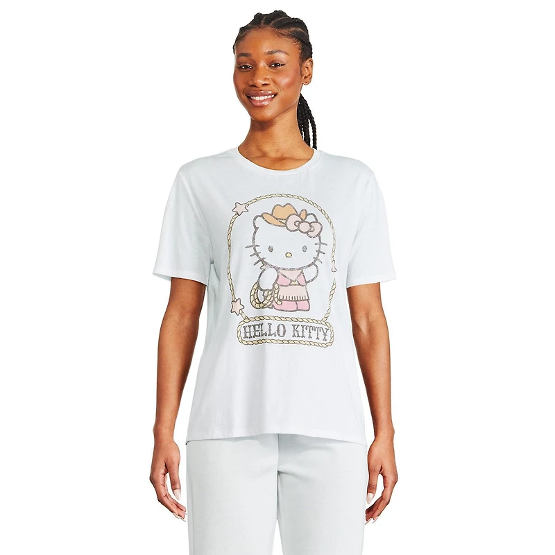 Hello Kitty Women's Short Sleeve Tee, Sizes XS-XL