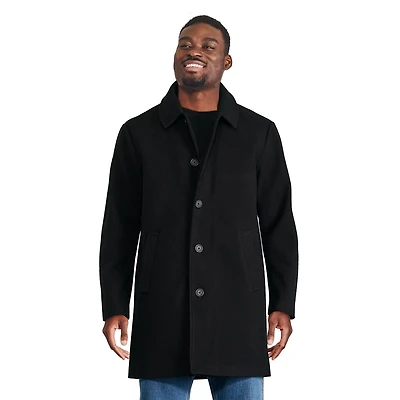 George Men's Faux Wool Coat