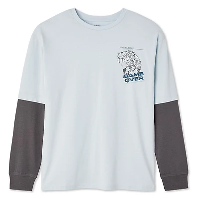 George Boys' Long Sleeve Fooler Tee