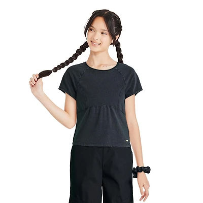 Justice Girls' Washed Seam Top 2-Piece Set, Sizes XS-XL