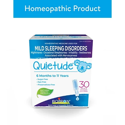 Boiron Quietude Homeopathic Medicine, 30 x 1ml doses