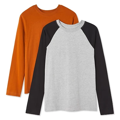 Lot de 2 t-shirts à manches longues George pour garçons
