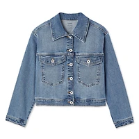 Manteau de camionneur en denim George pour filles