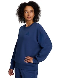 Reebok sweat à capuche ras du cou surdimensionné Weekender pour femme Tailles XS-2XL