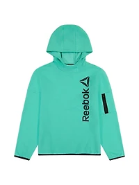 Reebok Boys Legend Tech Terry Pullover Hoodie