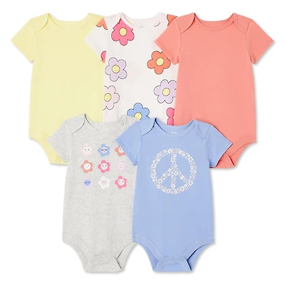 Lot de 5 cache-couches George pour bébés filles