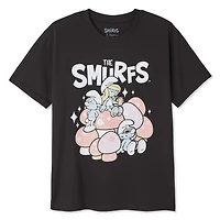 The Smurfs Women's Boyfriend Fit Tee, Sizes XS-XL