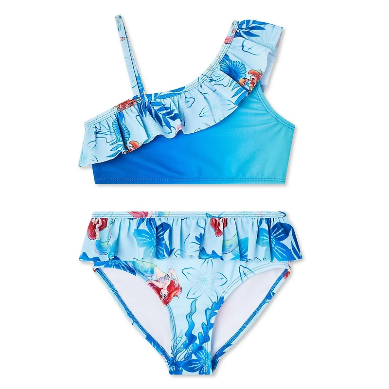 Maillot de bain 2 pièces La petite sirène pour filles