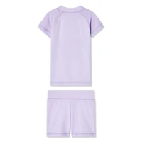 Minnie Mouse Toddler Girls' Rash Guard 2-Piece Set