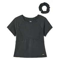 Justice Girls' Washed Seam Top 2-Piece Set, Sizes XS-XL