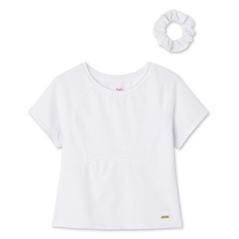 Justice Girls' Washed Seam Top 2-Piece Set, Sizes XS-XL