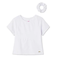 Justice Girls' Washed Seam Top 2-Piece Set, Sizes XS-XL