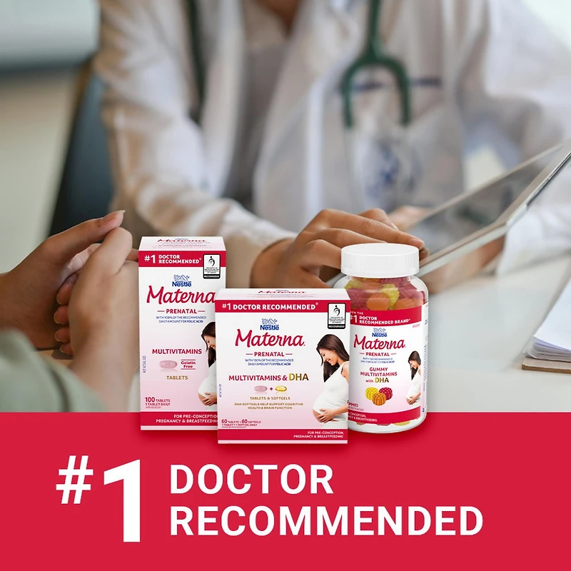 Emballage groupé MATERNA® + ADH prénatal 60 comprimés + 60 gélules