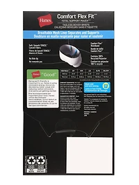 Caleçons boxeurs sans étiquette Hanes pour hommes Comfort Flex Fit - Pochette de soutien total - Paquet de 3