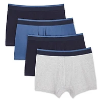 Athletic Works Men's Trunks 4-Pack, Sizes S-XL