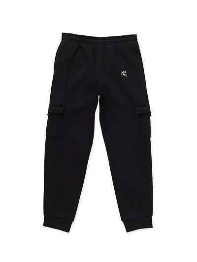 AND1 Boys Athletic Joggers with Cargo Pockets
