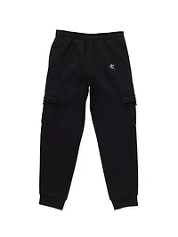 AND1 Boys Athletic Joggers with Cargo Pockets