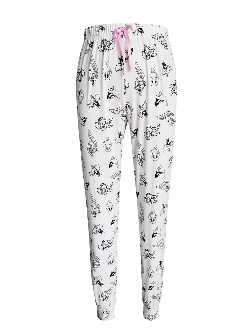 Looney Tunes Knit Sleep Pant - Adults -