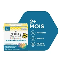 Zarbee’s Baby + Children Soothing Chest Rub for Cough Relief, Castor Oil, Lavender, Eucalyptus, and Shea Butter, Beeswax Balm