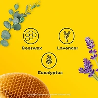 Pommade apaisante pour bébés + enfants de Zarbee’s pour soulagement de la toux, huile de ricin, lavande, eucalyptus et beurre de karité, baume à la cire d’abeille