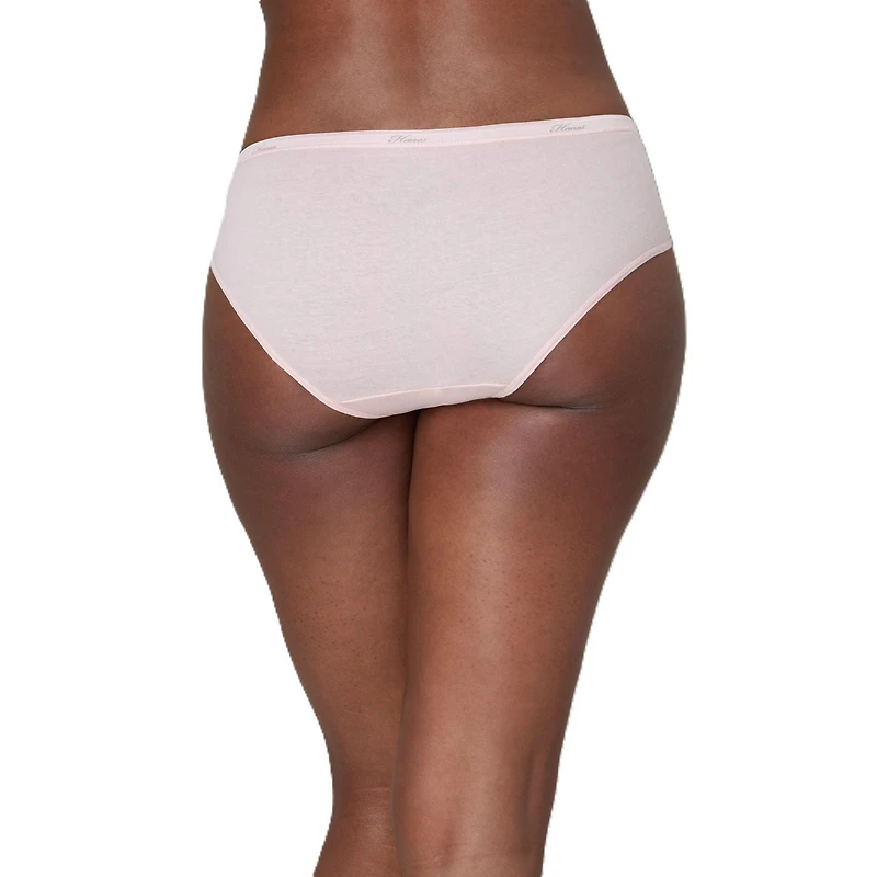 Culotte bikini de Hanes en coton pour femmes - paq. de 6 Tailles : TP à TG