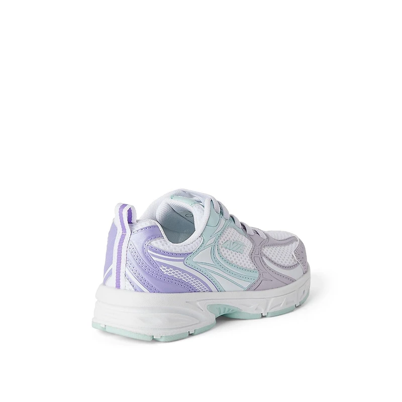 Avia Girls' Athletic Sneakers, Wide Width Sizes 13-6