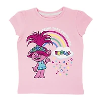 Trolls Girl's  short sleeve T-shirt
