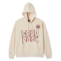 Marvel Men's Deadpool Fleece Hoodie, Sizes S-XL
