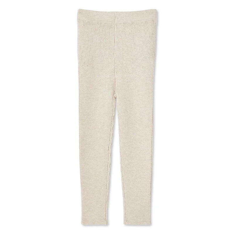 Legging épais en tricot côtelé George pour petites filles Tailles 2T-5T
