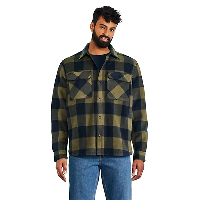 Surchemise en molleton teddy George pour hommes Tailles P-2XL