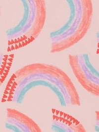 Carter's Child of Mine Ensemble de pyjama 2 pièces arc-en-ciel pour bébés et petites filles