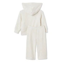 George Baby Girls' Hacci Hoodie 2-Piece Set