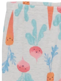 Carter's Child of Mine Baby and Toddler Girls' Carrot 2-Piece Pajama Set