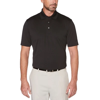 Polo performance de couleur unie avec aération Ben Hogan pour hommes à manches courtes
