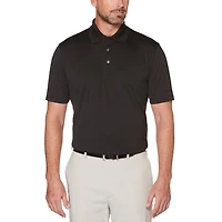 Polo performance de couleur unie avec aération Ben Hogan pour hommes à manches courtes