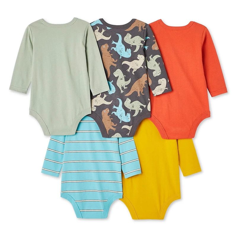 George Baby Boys' Bodysuit 5-Pack