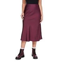 Jupe en satin George pour femmes Tailles TP–TTG