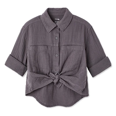 Chemise tissée George pour filles Tailles 4-16