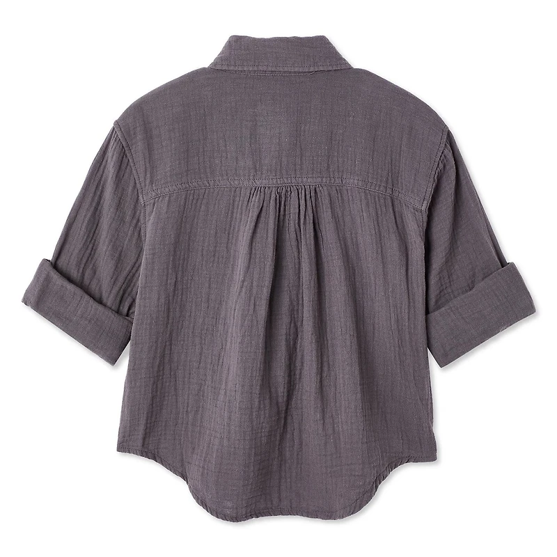 George Girls' Woven Shirt, Sizes 4-16